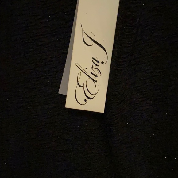 Eliza J black long sleeve dress - Picture 2 of 7